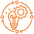 Cost Efficiency and Flexibility Icon