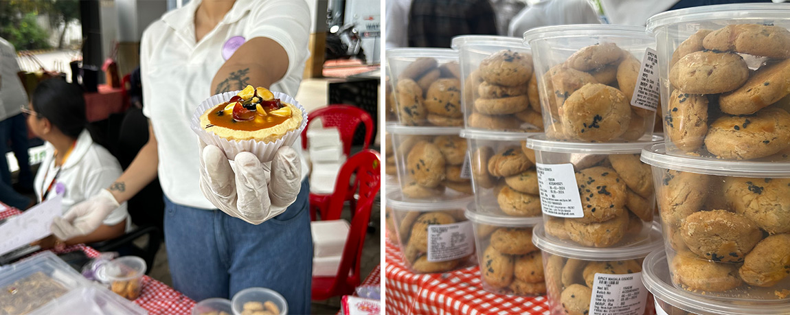 DBiz Business Stall : Melting Hearts – Masala Cookies