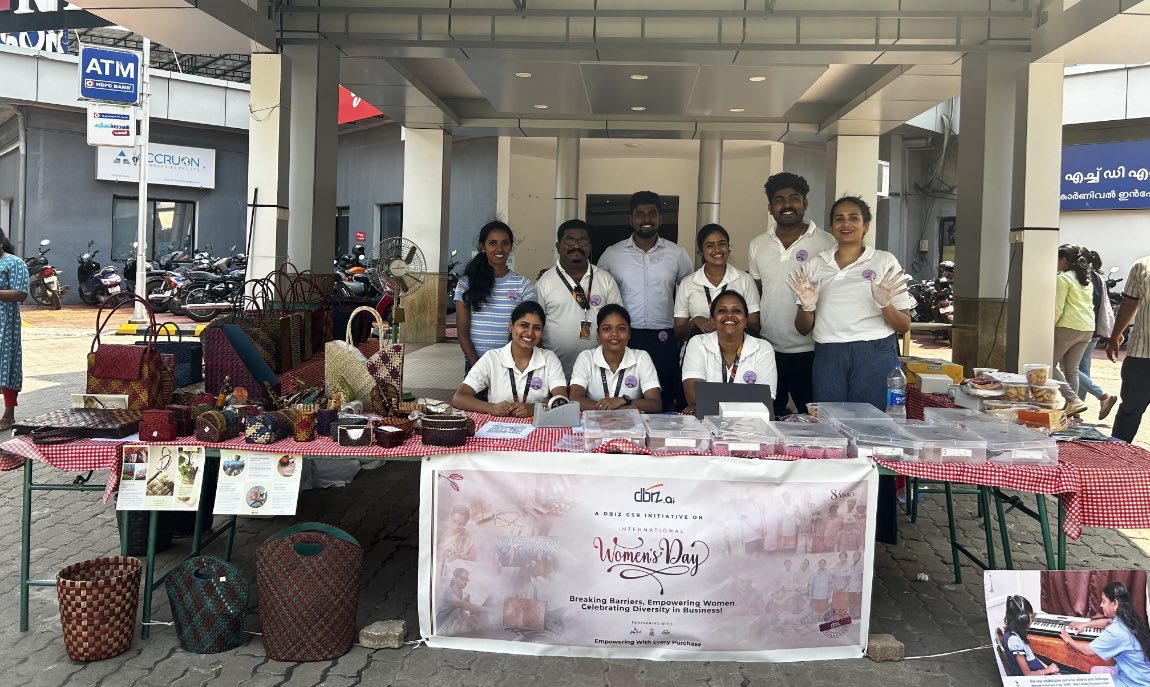 DBiz Business Stall – DBiz .ai CSR Committee Volunteers